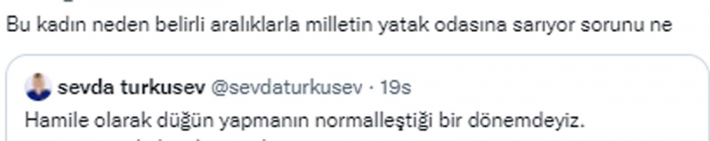 Gazeteci Sevda Türküsev evlenmeden hamile kalan Demet Evgar'ı hedef aldı! Sözleri tartışma yarattı! "Yatak odasına sarıyor" 11