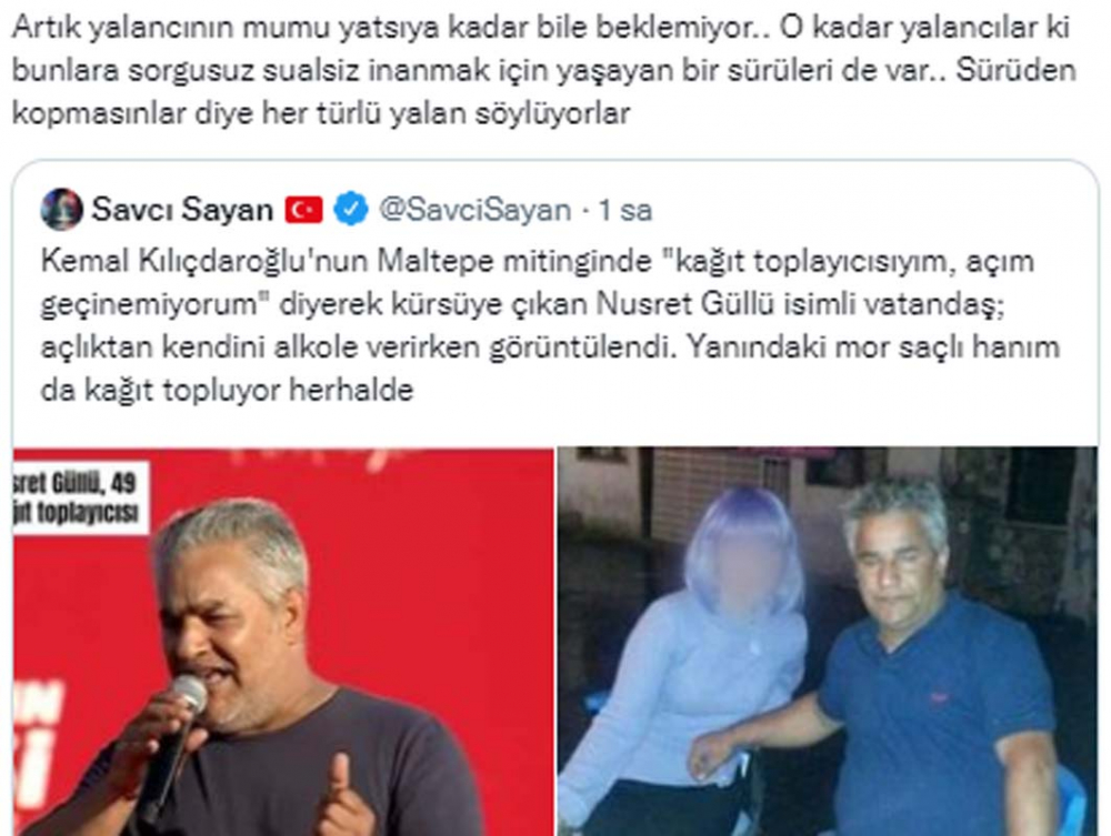 Savcı Sayan, CHP lideri Kemal Kılçdaroğlu'nun foyasını ortaya çıkardı! Geçinemediğini söylemişti bakın nasıl görüntülendi! "İşleri güçleri tiyatro" 7