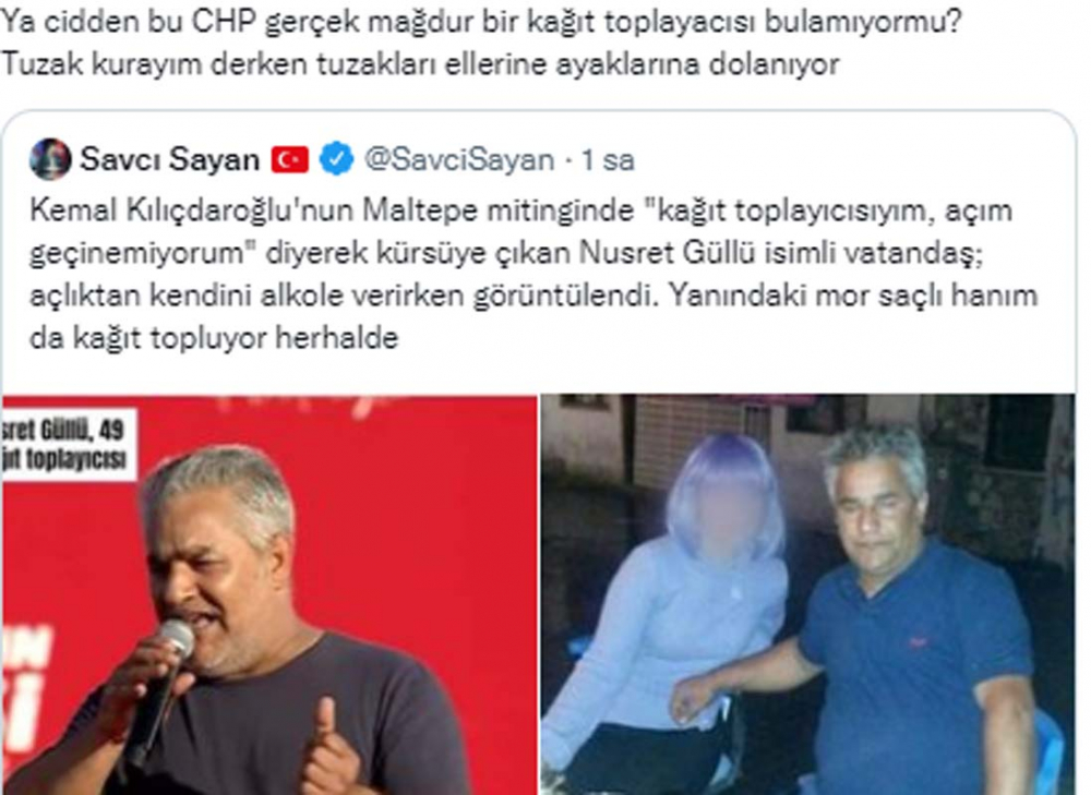 Savcı Sayan, CHP lideri Kemal Kılçdaroğlu'nun foyasını ortaya çıkardı! Geçinemediğini söylemişti bakın nasıl görüntülendi! "İşleri güçleri tiyatro" 8