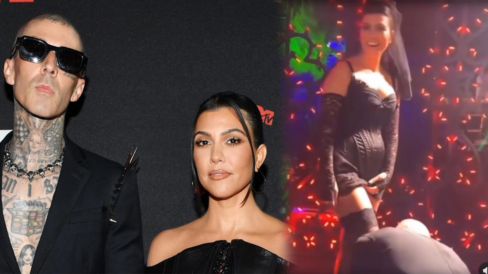 Kardashian'lar durulmuyor! Travis Barker ile Kourtney çiftinden skandal görüntüler! "Mutluluktan önce ahlak gerek" 1