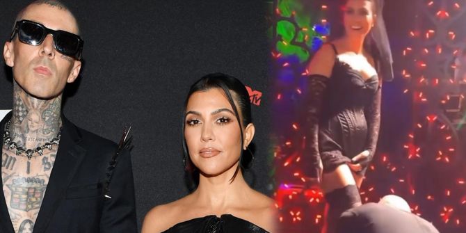 Kardashian'lar durulmuyor! Travis Barker ile Kourtney çiftinden skandal görüntüler! "Mutluluktan önce ahlak gerek"