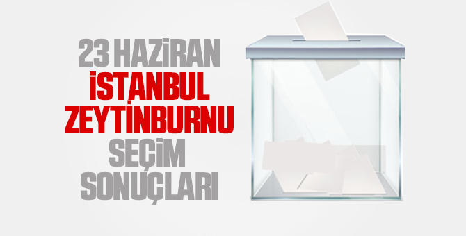 İstanbul İlçe İlçe seçim sonuçları 23 Haziran 2019 40
