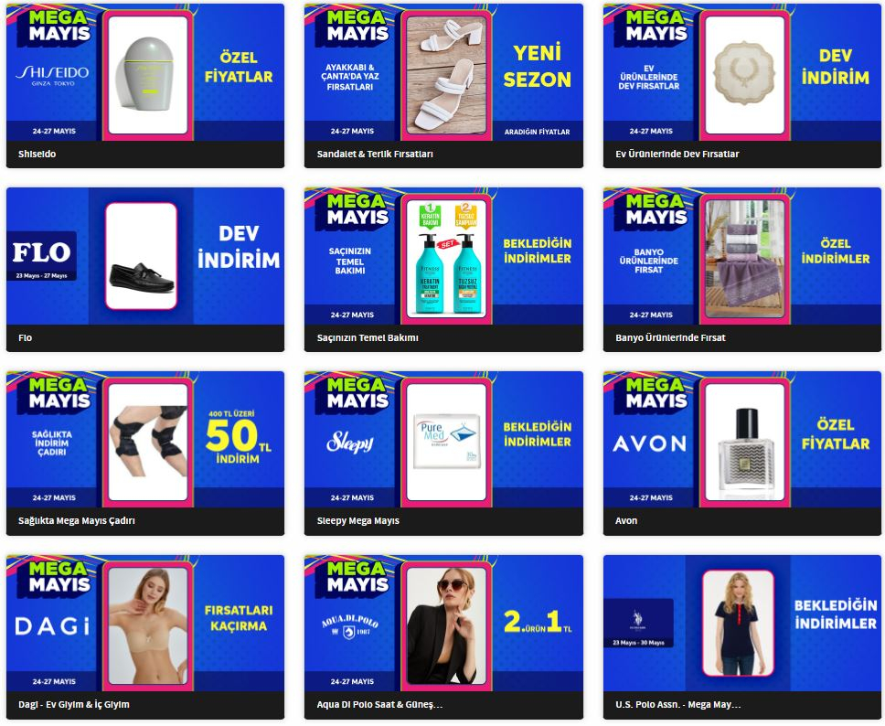 Favorilediğin ürünü başkasına kaptırma! Mega Mayıs kampanyası 'Mega' indirimlerle Trendyol'da! 5