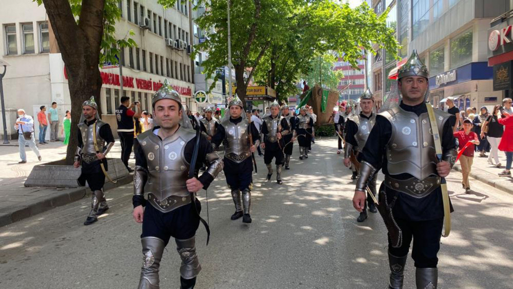 İstanbul'un fethi gerçek oldu! Gemiyi karadan yürüttüler... 5