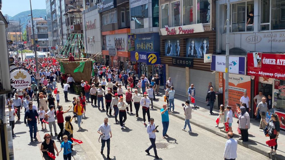 İstanbul'un fethi gerçek oldu! Gemiyi karadan yürüttüler... 8