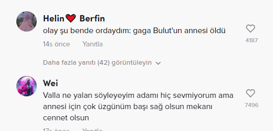 TikTok fenomeni Gaga Bulut'un annesi hayatını kaybetti! Tabut başındaki halleri yürekleri dağladı! Onu hiç böyle görmediniz! 9