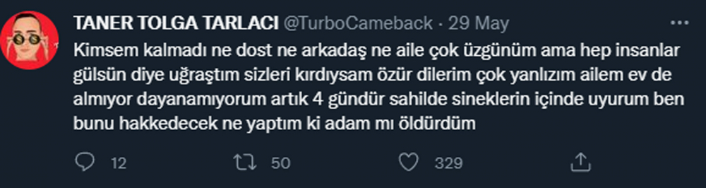 Survivor Taner Tolga Tarlacı, "İntiharın eşiğindeyim" diyerek paylaştı! Hayat dolu halinden eser yok! Son görüntüsü sevenlerini kahretti! 4