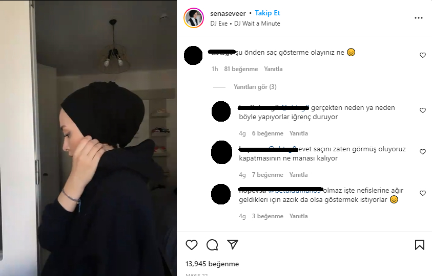 İnstagram fenomeni Sena Sever'in paylaşımına tepki yağdı! "Allah sizi bildiği gibi yapsın" 7