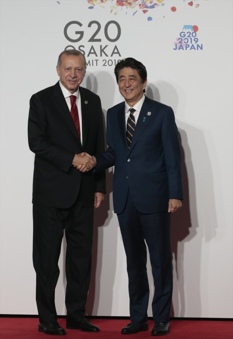 Japonya'daki G-20 zirvesinden samimi kareler 1