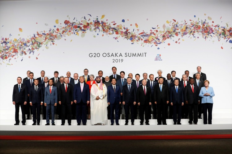 Japonya'daki G-20 zirvesinden samimi kareler 13