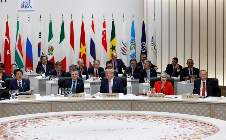 Japonya'daki G-20 zirvesinden samimi kareler 4