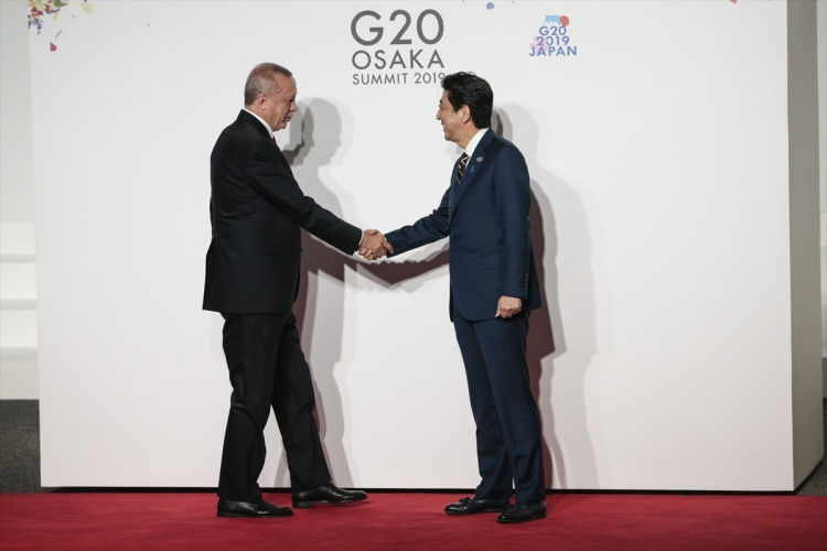Japonya'daki G-20 zirvesinden samimi kareler 5