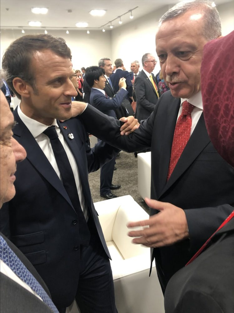 Japonya'daki G-20 zirvesinden samimi kareler 6
