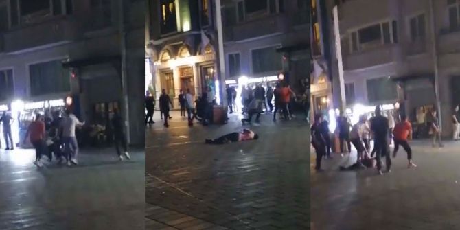 İstanbul Taksim'de dehşet veren olay! Kalbinden bıçaklanan yabancı uyruklu genç öldü