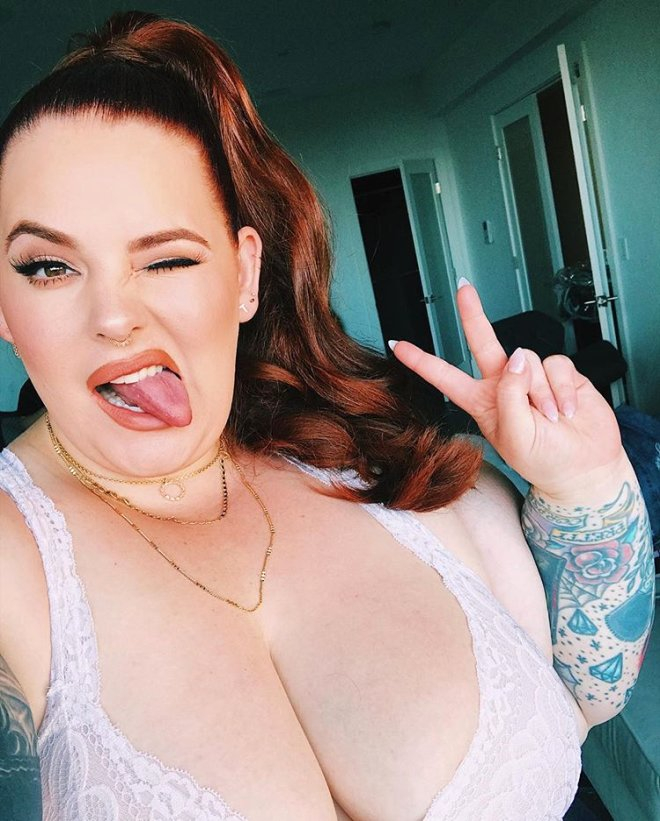 Büyük beden modelliği yapan Tess Holliday cinsel hayatını anlattı 6