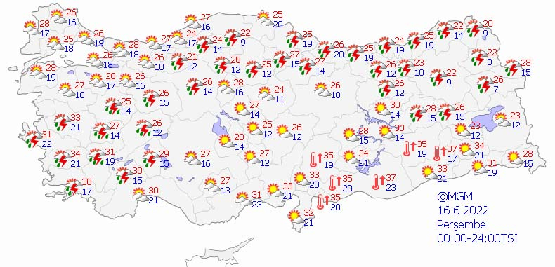 Meteoroloji Genel Müdürlüğü'nden 5 günlük hava tahmin raporu! Yağışlar etkisini azaltacak, sıcaklıklar mevsim normallerinin üzerine çıkacak 2