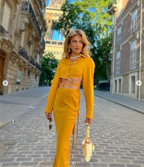 Burcu Esmersoy Paris'te güneş gibi parladı! 3