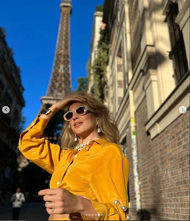 Burcu Esmersoy Paris'te güneş gibi parladı! 5