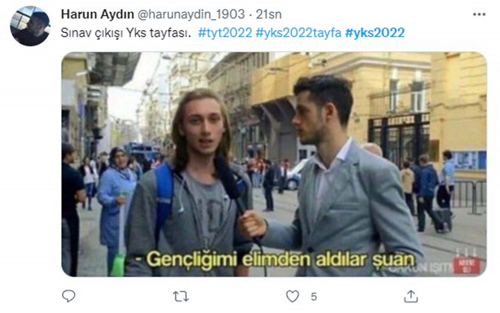 YKS sonrası öğrencilerin sınav yorumları kırdı geçirdi! Herkes onların sınavdan çıkmasını bekliyordu! İşte, bu yılın en komik 10 YKS tweeti 14