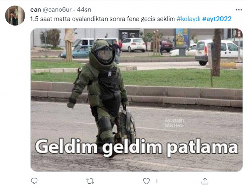 YKS bitti, Twitter coştu! Öğrencilerin sınav yorumları okuyanları gülme krizine soktu! İşte, o Tweetler... 7