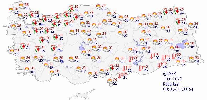 Meteoroloji Genel Müdürlüğü'nden 5 günlük hava tahmini: Sıcaklıklar mevsim normallerinin üzerine çıkacak 2