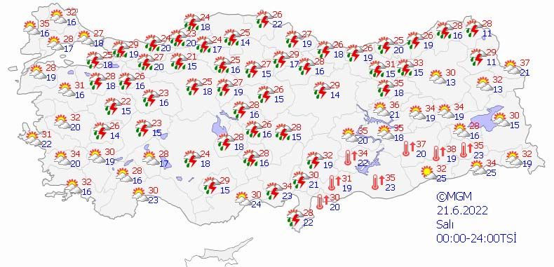 Meteoroloji Genel Müdürlüğü'nden 5 günlük hava tahmini: Sıcaklıklar mevsim normallerinin üzerine çıkacak 3