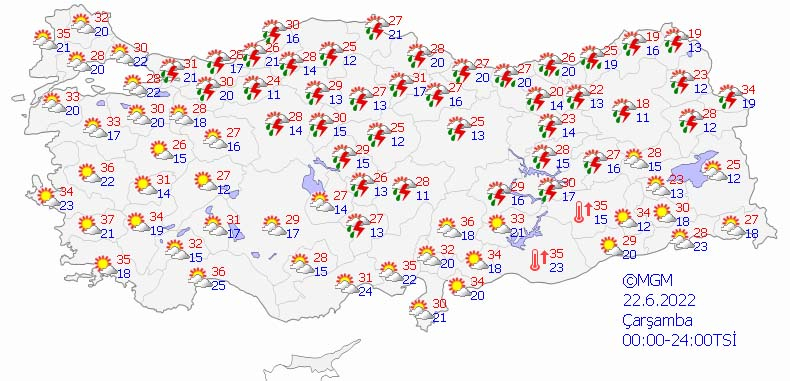 Meteoroloji Genel Müdürlüğü'nden 5 günlük hava tahmini: Sıcaklıklar mevsim normallerinin üzerine çıkacak 4