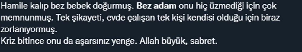 Bez adamla evlenen kadın gündem olmuştu! Bu kez de bez bebek doğurdu! 35 dakika sürdü! "Sancılarım olmadı" 6