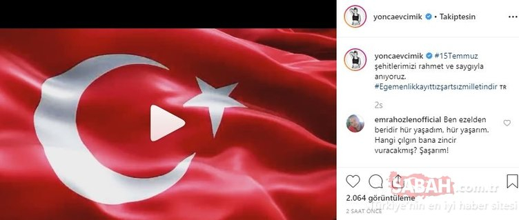 Ünlü isimlerin 15 Temmuz mesajları! 6