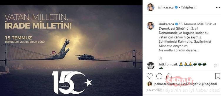 Ünlü isimlerin 15 Temmuz mesajları! 9