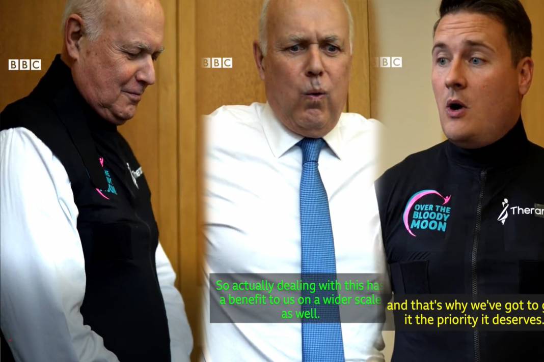 Erkek milletvekilleri, menopoza girmenin nasıl bir his olduğunu deneyimledi! “Çok rahatsız, bunu erkekler yaşıyor olsaydı çok şikayet ederdik” 1