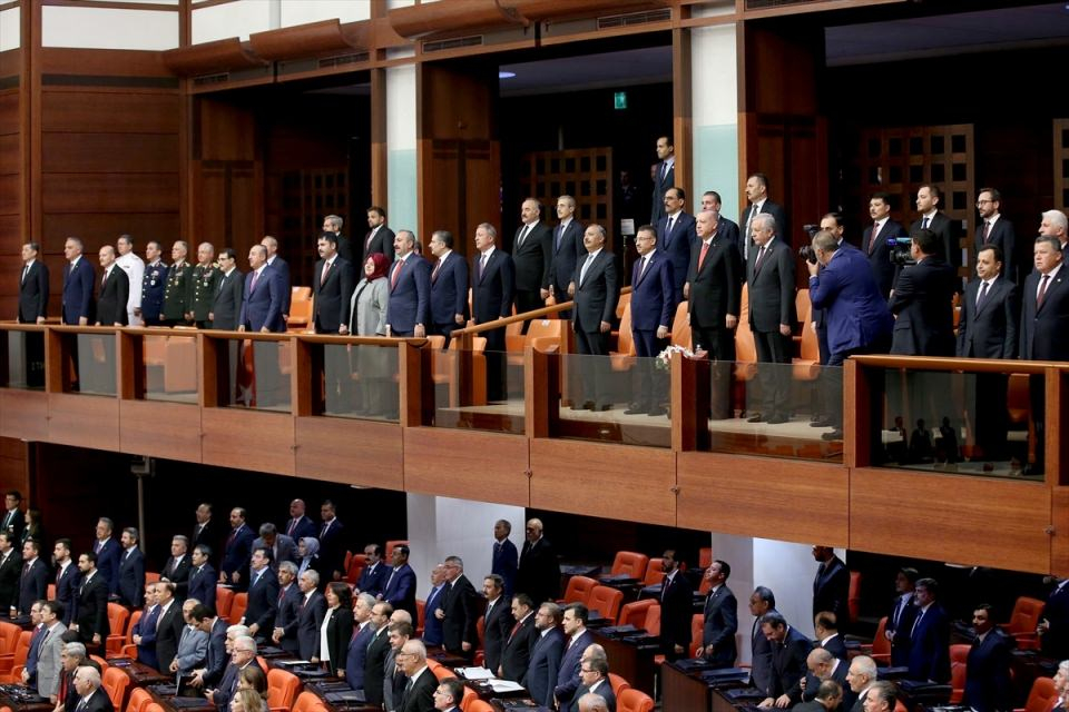 Türkiye Büyük Millet Meclisi 'özel gündemle' toplandı. İşte o anlar... 6