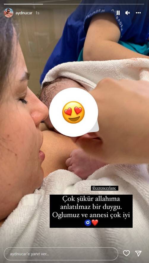 İnstagram fenomeni Ceren Ceylan anne oldu! İşte, doğumdan ilk görüntüler... 6