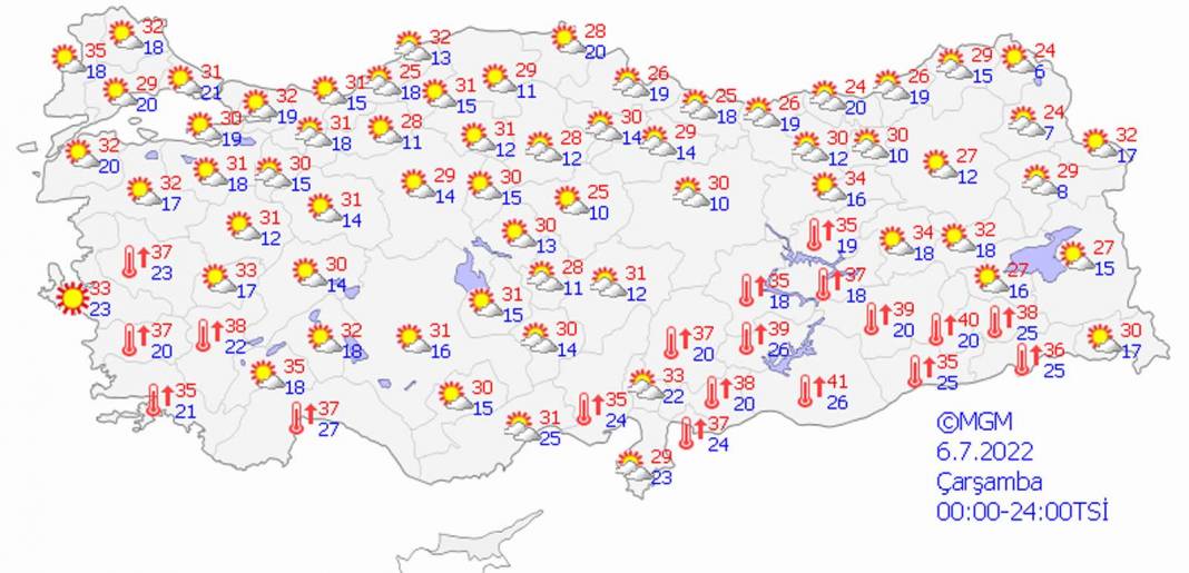 Meteoroloji Genel Müdürlüğü'nden 5 günlük hava durumu: Sıcaklık artışları devam ediyor, hafta sonuna dikkat! 2