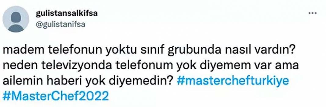 Her şey yalan mıydı? Bir Twitter kullanıcısı, Masterchef'te yaptığı açıklamalarla gündem olan Gülistan Şalk'ı yalancılıkla suçladı! 8