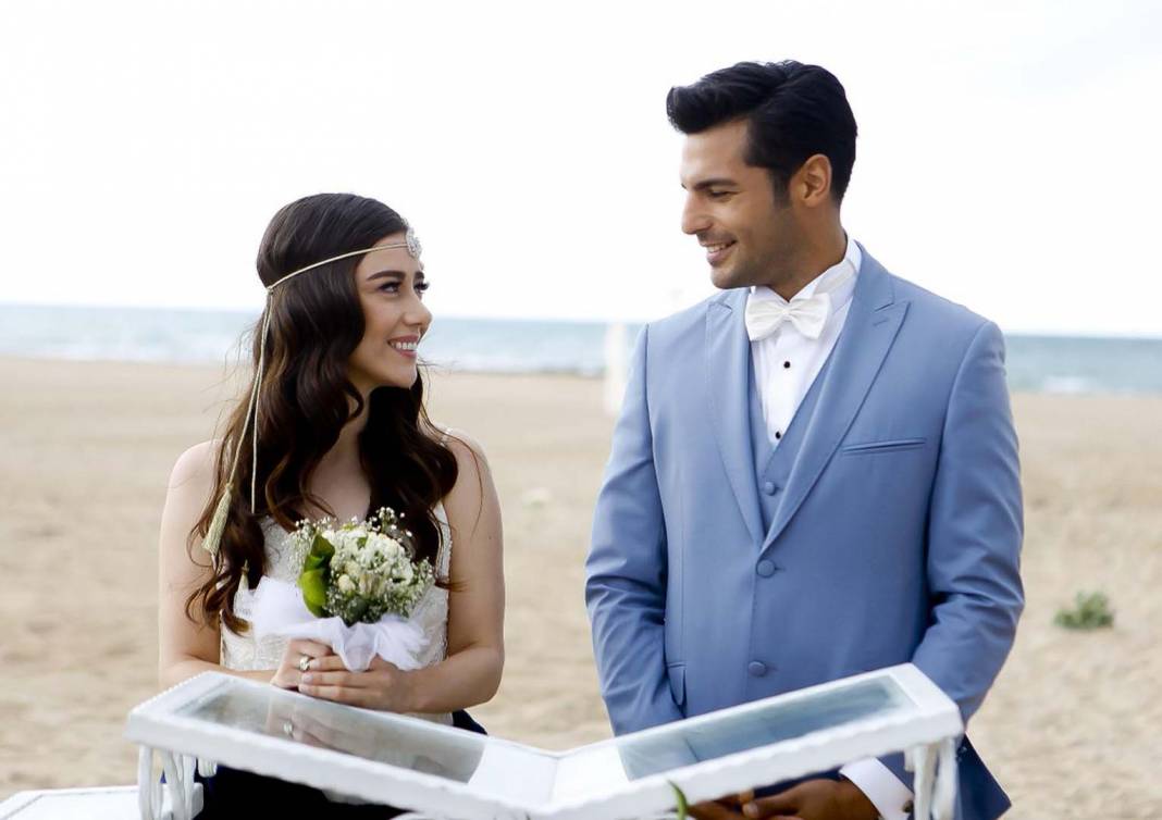 Kiraz Mevsimi'nin Öykü ve Ayaz'ı sonunda nikah masasına oturdu! Çiçeği burnunda çift Özge Gürel ve Serkan Çayoğlu'nun o hamlesi duygulandırdı! 7