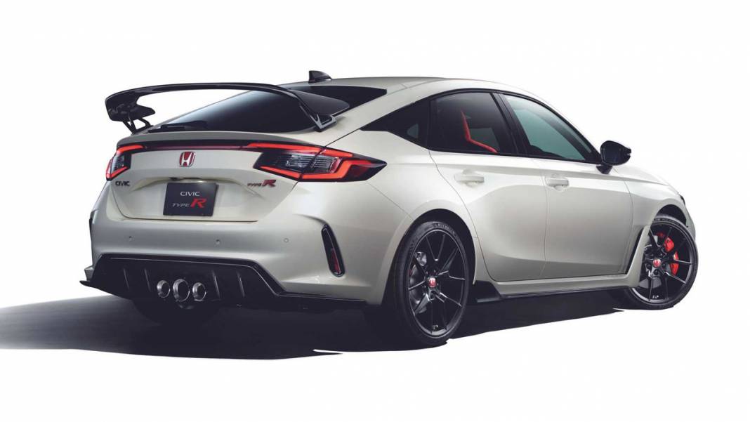 Japon harikası 2023 Honda Civic Type R görücüye çıktı! Otomobil tutkunlarının nutku tutuldu! Şimdiden tarihe geçti! 5