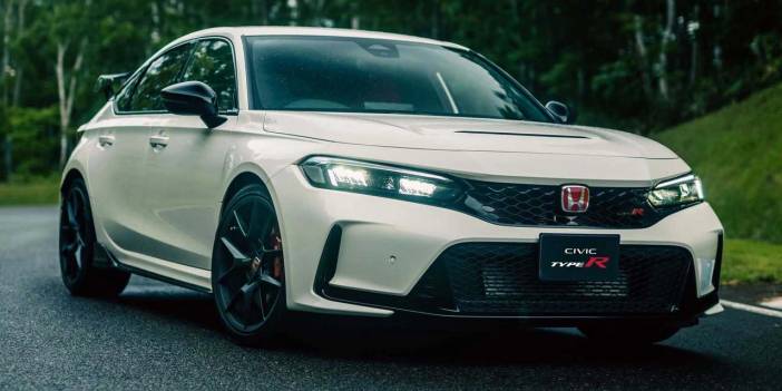 Japon harikası 2023 Honda Civic Type R görücüye çıktı! Otomobil tutkunlarının nutku tutuldu! Şimdiden tarihe geçti!