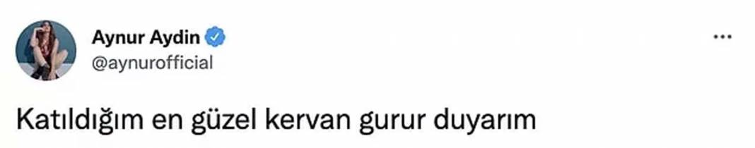 Ünlü şarkıcı Aynur Aydın, kendisine "Ahlaksız" diyen Twitter kullanıcısına sessiz kalamadı! "Katıldığım en güzel kervan..." 7