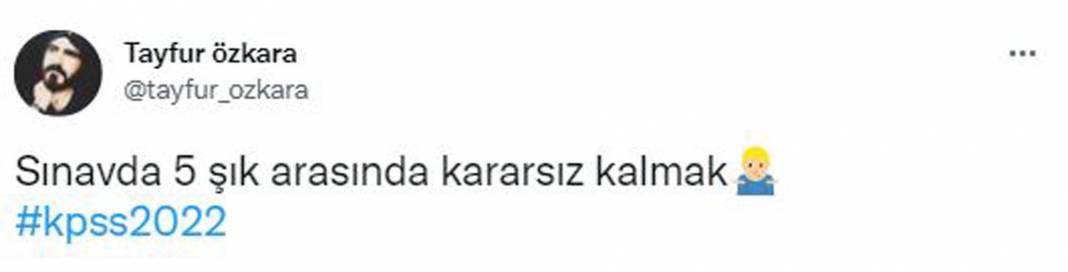 Mizahta her zaman kazanıyoruz! KPSS adaylarının sınav sonrası paylaşımları bu yıl da kırdı geçirdi! İşte bugünün en komik tweetleri... 7