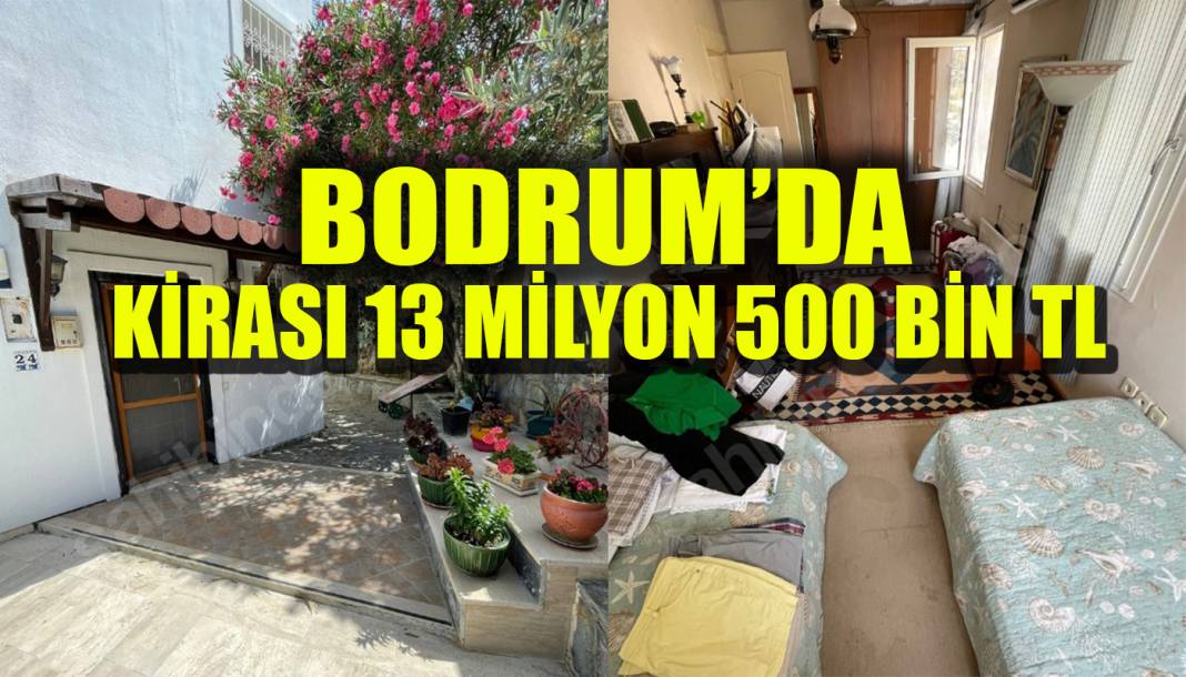 Bodrum'da, 13 milyon 500 bin TL'ye kiralık ev! Dikkat: yanlış duymadınız, satılık değil kiralık! 1