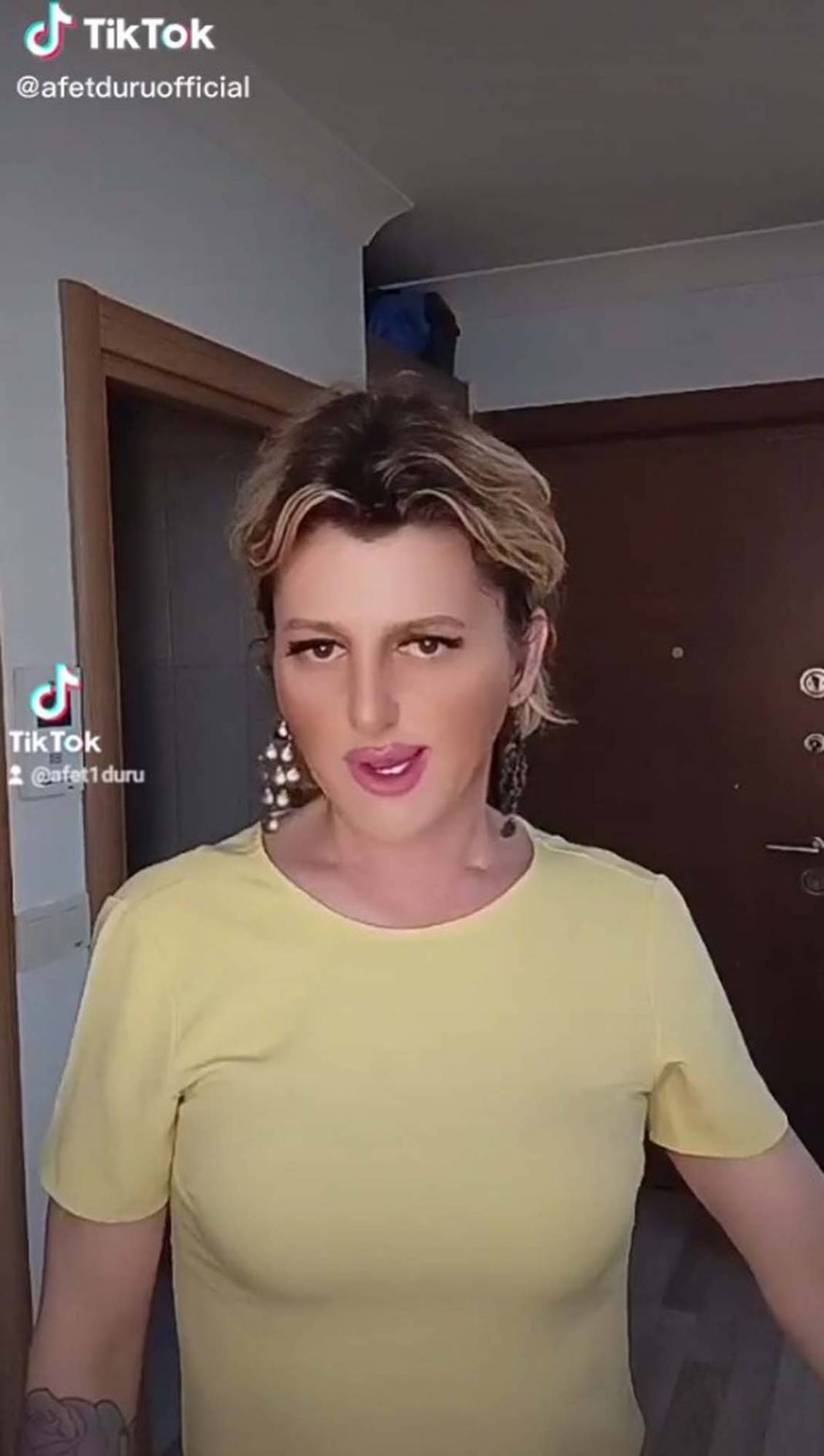 TikTok fenomeni Afet Duru'nun erkek hali ortaya çıktı! 3