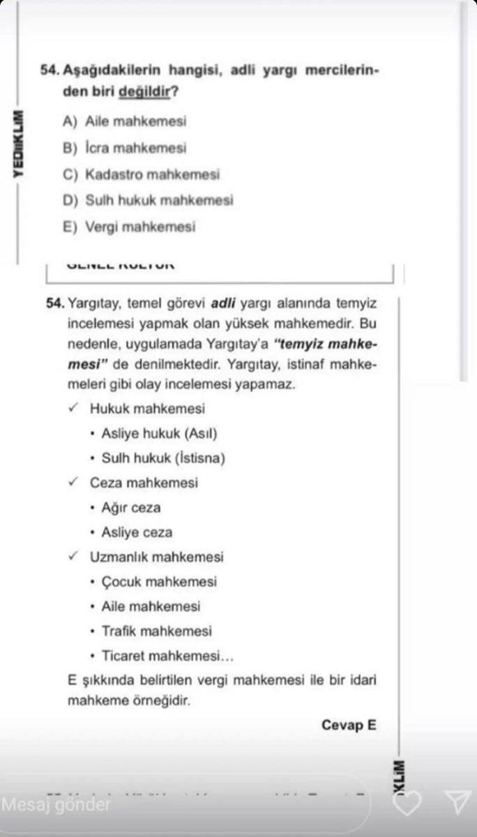 KPSS soruları Yediiklim Yayınları'nın sorularıyla tıpatıp aynı çıktı! Sorular kopya mı? Sosyal medyada yayılan iddialar gündeme bomba gibi düştü! 11