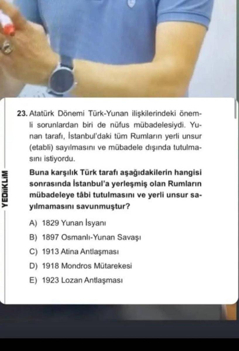 KPSS soruları Yediiklim Yayınları'nın sorularıyla tıpatıp aynı çıktı! Sorular kopya mı? Sosyal medyada yayılan iddialar gündeme bomba gibi düştü! 6