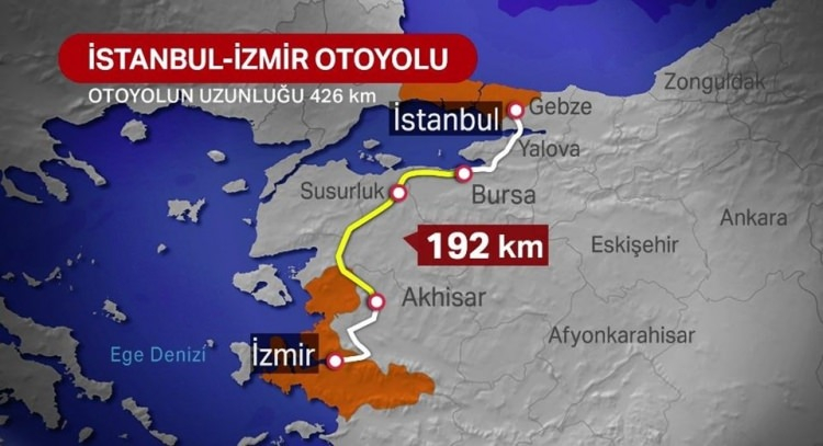 İstanbul - İzmir arası 3,5 saate iniyor! 2