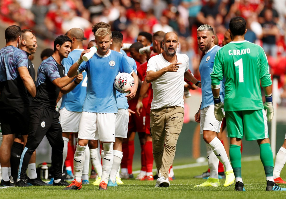 Sarı kart gören ilk Premier League menajeri! Guardiola, Liverpool Manchester City maçında  tarihe geçti 10