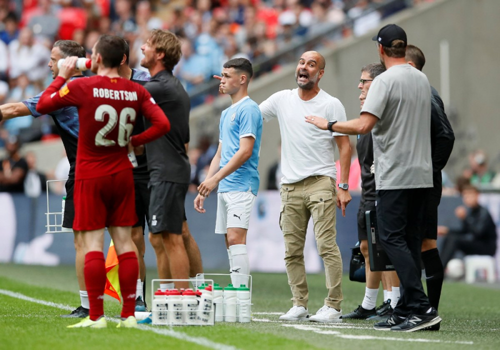 Sarı kart gören ilk Premier League menajeri! Guardiola, Liverpool Manchester City maçında  tarihe geçti 15