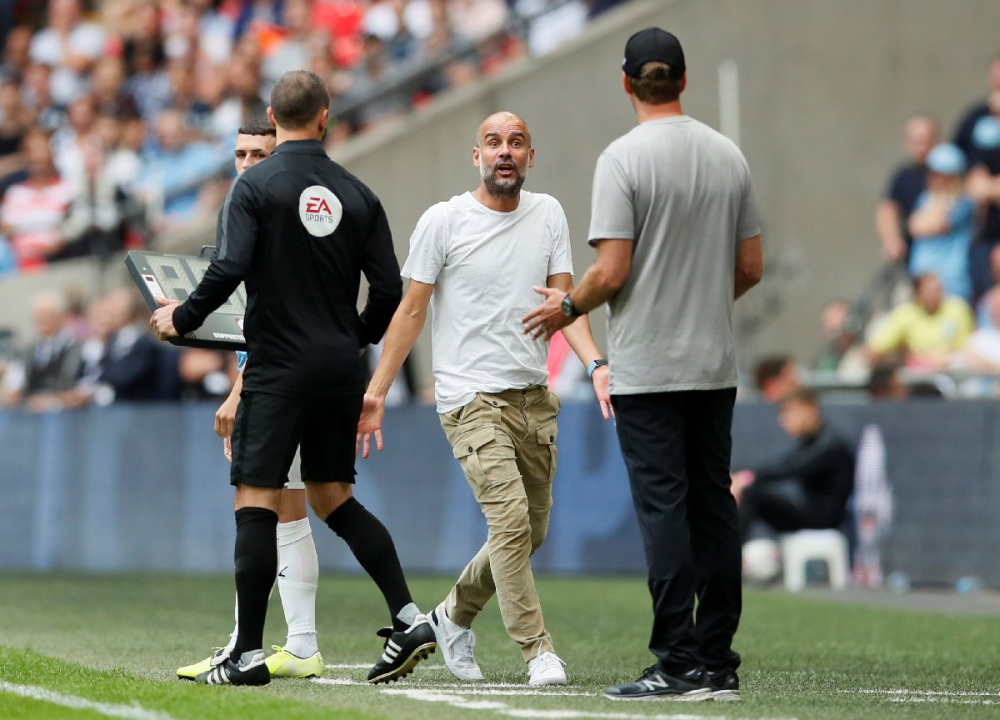 Sarı kart gören ilk Premier League menajeri! Guardiola, Liverpool Manchester City maçında  tarihe geçti 16