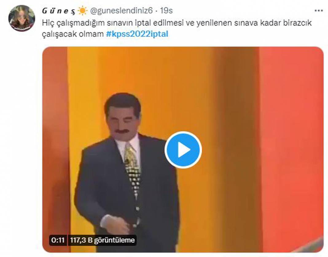 Mizah olmasaydı ne yapardık? Twitter kullanıcılarının KPSS iptal olduktan sonra attığı esprili tweetler yüzleri gülümsetti! 7