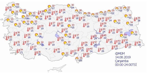 Kurban Bayram'ı boyunca tüm yurtta hava nasıl olacak ? 10